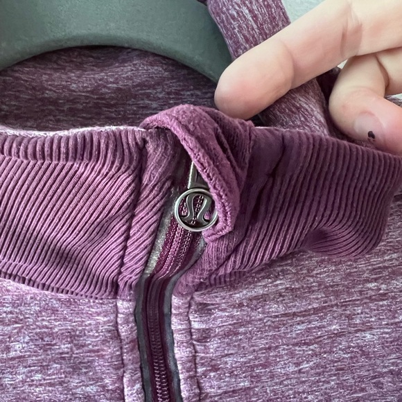 Lululemon Run: Your Heart Out Pullover in Heathered Plum Size 6 - Picture 6 of 6